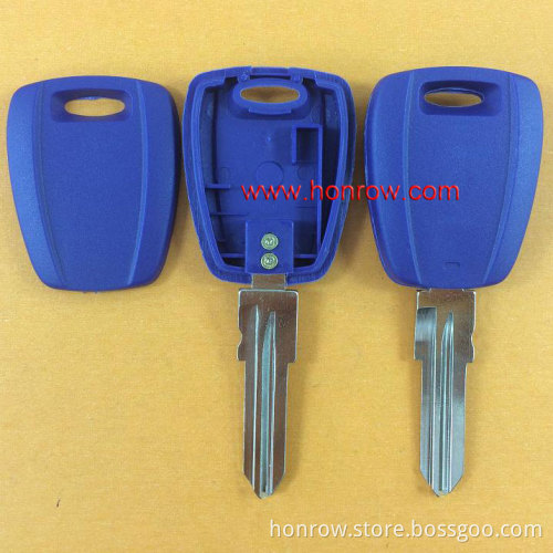The factory price ,high-quality Fiat transponder key blank Blue Color, can put TPX chip inside